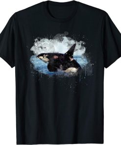 Killer Whale Orca Art Marine Biology Gift T-Shirt